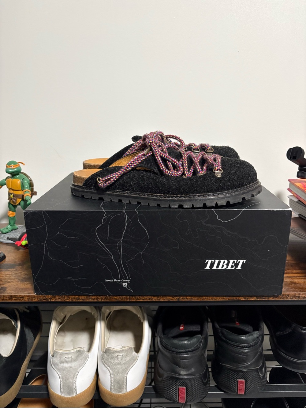 Fugazi Tibe Mules Black Size 10